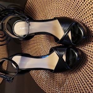 Gianni Binni black Patent high heels